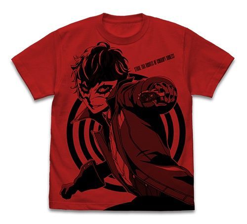 Persona 5 (Anime): Joker All Print T-shirt