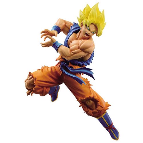 Super Saiyan Son Goku Z Battle Statue
