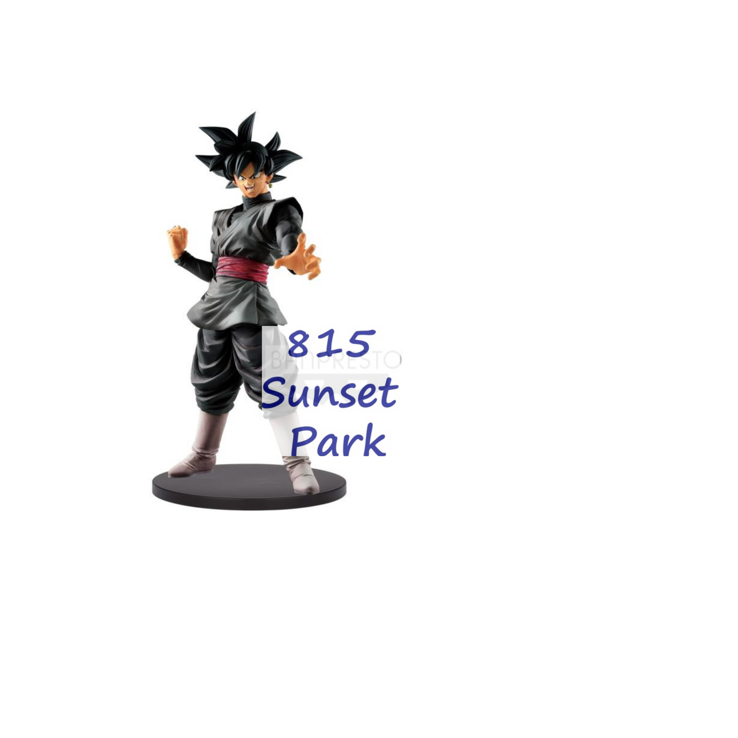 Dragon Ball Legends Collab Goku Black Statue